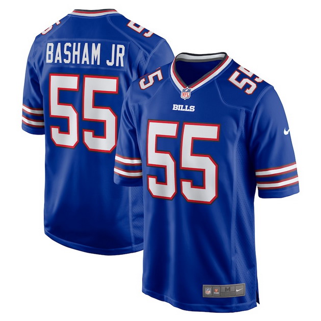 mens nike boogie basham royal buffalo bills game jersey